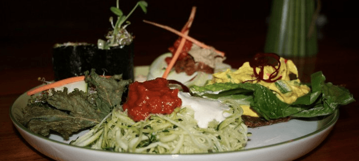 Nzyme Restaurant in Oakville features a raw food diet.