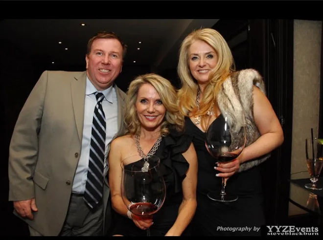 With Owner Doug Grecco of Cucci Restaurant, Oakville. With Owner Doug Grecco of Cucci Restaurant, Oakville.