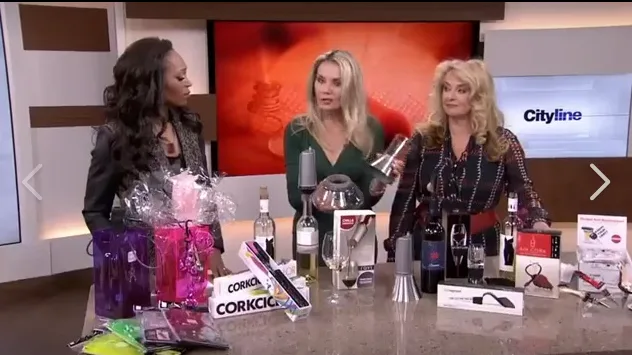 City Line TV appearance with Tracy Moore. City Line TV appearance with Tracy Moore.