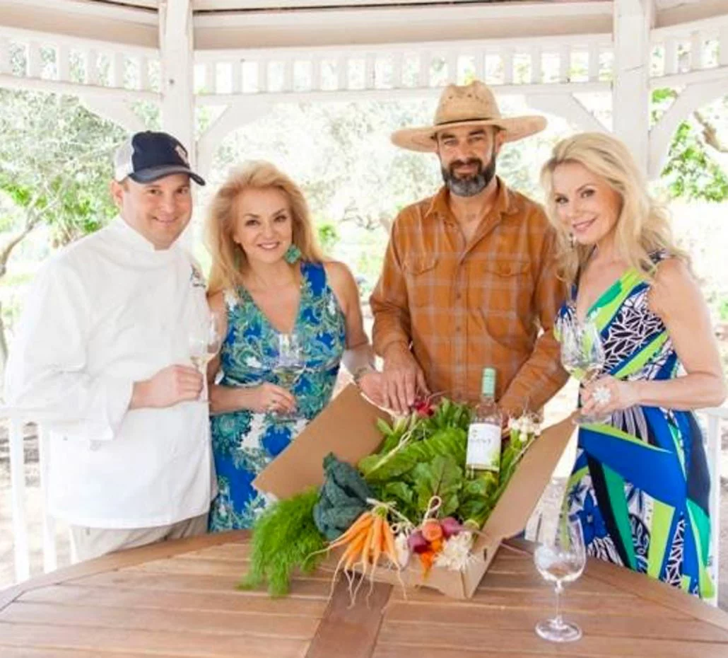 Chef Justin Wangler and Farmer Tucker Taylor, Kendall-Jackson, Sonoma County, California - The Wine Ladies TV