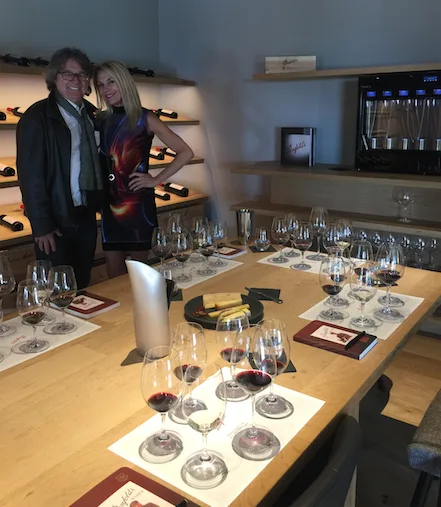 Penfolds, Australia, Georgia and Ken, 2016 Penfolds, Australia, Georgia and Ken, 2016