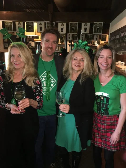 Saint Patrick’s Day Celebration at O’Finn’s Irish Temper, Oakville. With owner Tyler Born. Saint Patrick's Day Celebration at O'Finn's Irish Temper, Oakville. With owner Tyler Born.