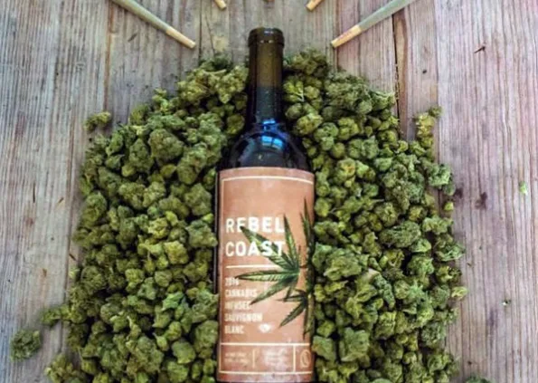 Rebel Coast Winery Cannabis Weed Wine