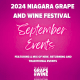 2024 Niagara Grape and Wine Festival 2024